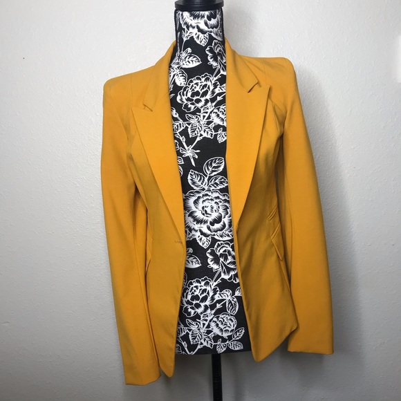 New York & Company Jackets & Blazers - Mustard colored women's blazer